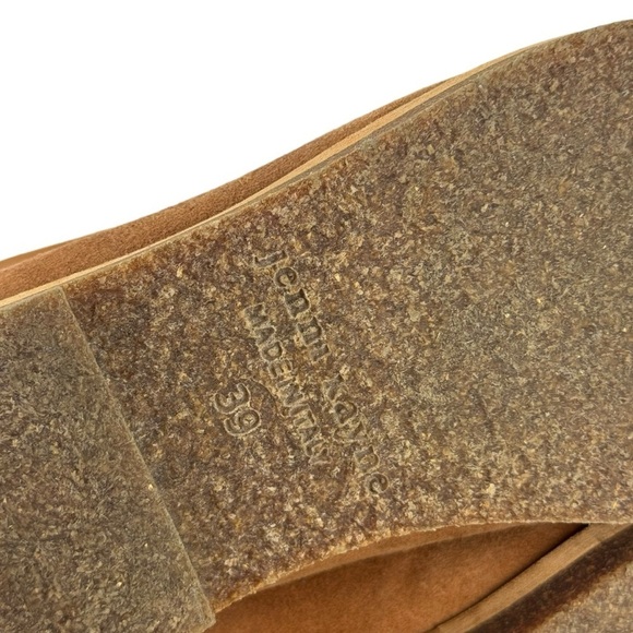 Jenni Kayne Suede Moc Shearling Lined Slip On Ankle Snow Boots Tan Size 39 - Picture 16 of 16